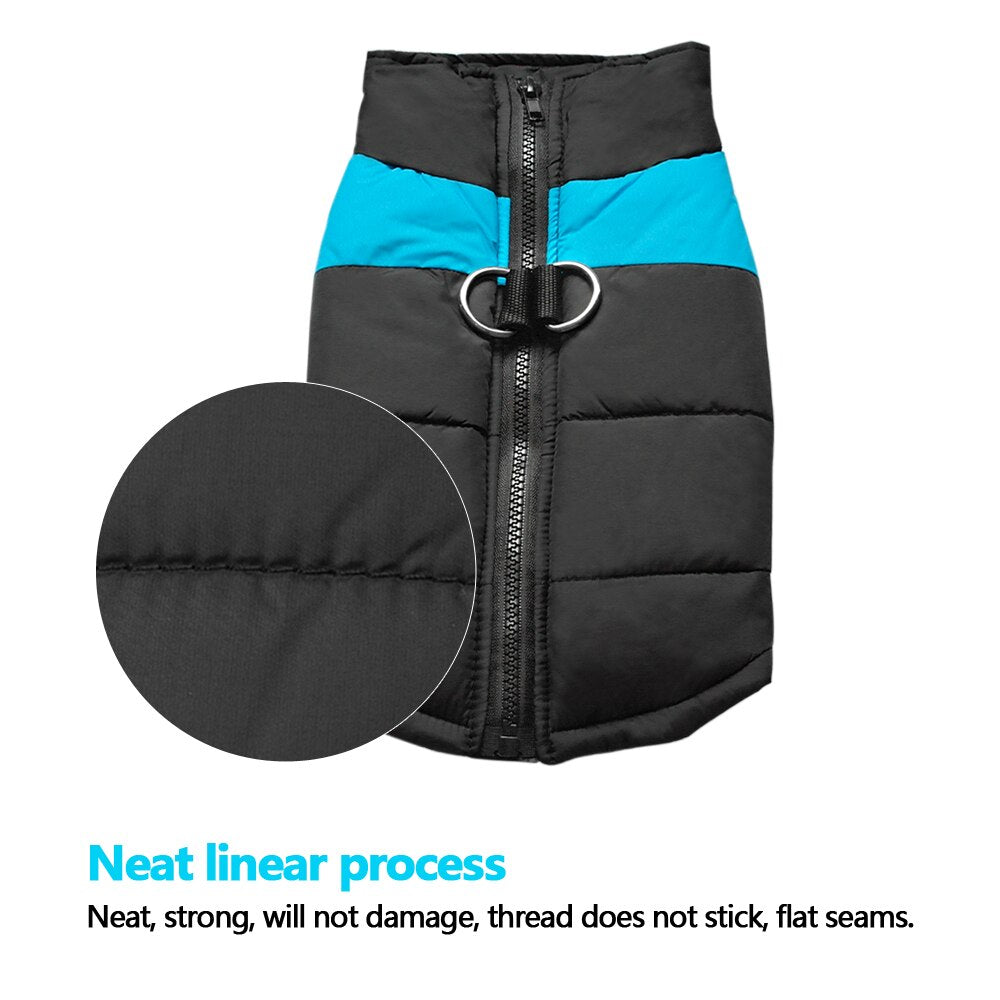 Clothes for Large Dogs Waterproof Dog Vest Jacket