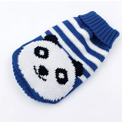 Winter Cartoon Cat Clothes Warm Christmas Cat